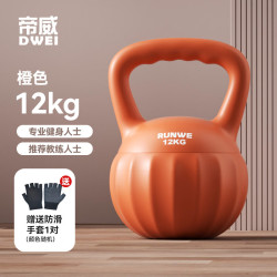 帝威 壶铃 女士提壶哑铃健身家用 12kg