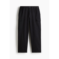H&M HM男装休闲裤2026夏季新款山系休闲宽松通勤百搭工装裤1294219