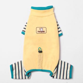 Hoopet 华元宠具 条纹四脚宠物防尘服