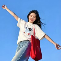 Baleno/班尼路 灰色纯棉正肩女士T恤