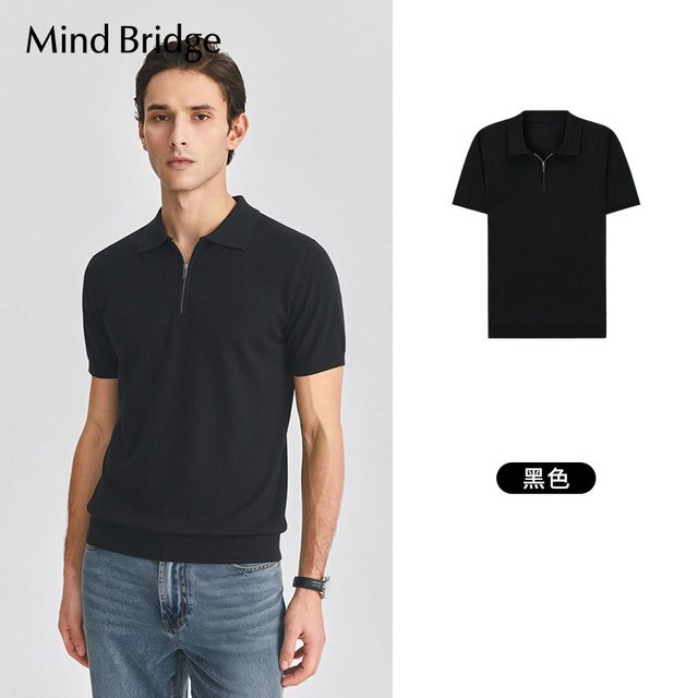 Mind Bridge 男士短袖POLO衫 M0336B7C8A1