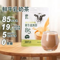 朴珍 鲜牛乳奶茶原味400g