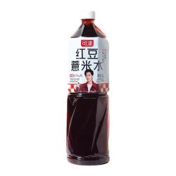 可漾 红豆薏米水0卡无脂肪运动薏仁无糖饮料1.25L 1.25L*6瓶装