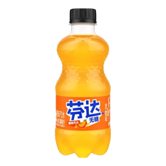 可口可乐 汽水碳酸饮料 300ml小瓶装系列饮料指数 无糖芬达300ml*6瓶