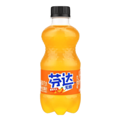 可口可乐 汽水碳酸饮料 300ml小瓶装系列饮料指数 无糖芬达300ml*6瓶