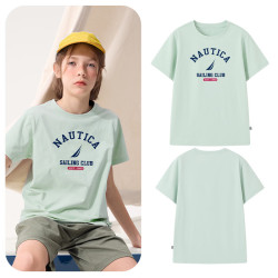 NAUTICA 儿童吸湿速干抗菌短袖 T恤合集多款可选