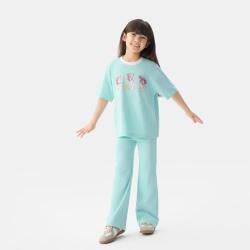 Gap 女童春夏季款翻转亮片撞色圆领纯棉短袖T恤儿童装766496