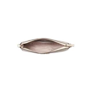 Kate Spade/凯特丝蓓 spade flower 女士老花腋下包 卡其色
