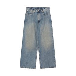 Levi's 2026秋季美式复古做旧BAGGY宽松直筒牛仔裤 浅蓝色 32