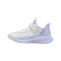 乔丹 追光Pro儿童跑步鞋 象牙白/木棉紫 33码