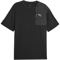 PUMA/彪马 户外山系风纯棉宽松短袖T恤 黑色 S