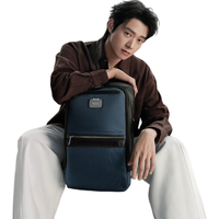 TUMI/途明 ALPHA BRAVO 男士尼龙双肩包 蓝色