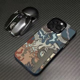 C 【裸机手感】液态硅胶 防摔 彩银 iPhone 16 Pro Max 手机壳