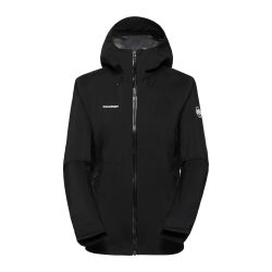 MAMMUT 女士户外硬壳连帽夹克 防水透气 GORE-TEX三层面料 轻便可调节 登山徒步