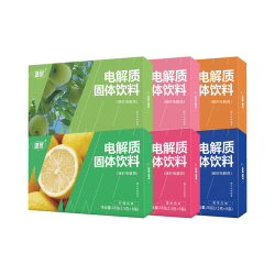 早元 电解质粉冲剂固体饮料 6种口味48条