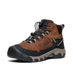KEEN 男性登山靴 BisonBrindle