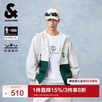 杰克琼斯 杰克·琼斯（JACK&JONES） 杰克琼斯凯尔特人队男装春季新款连帽宽松防晒服外套