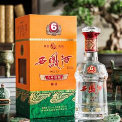 西凤酒 六年陈酿臻选 52度 绵柔凤香型白酒