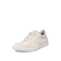 ECCO 爱步 女士 Minimalistischer Freizeit-sneaker im Retro-stil mit Spitze 时尚运动鞋 石灰石色 38 EU