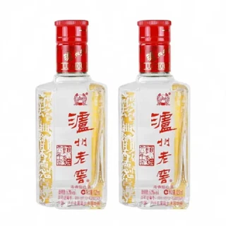 今日必买：泸州老窖 浓香型白酒 六年窖头曲 125ml*6瓶
