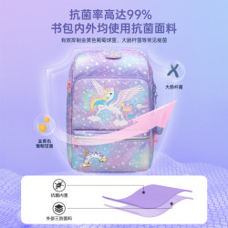 Gmt for kids GMT-21952 儿童背包 抗菌版 寻梦独角兽 22L