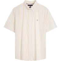 TOMMY HILFIGER 男士纯棉府绸短袖衬衫