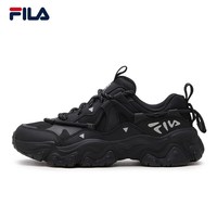 移动端：FILA 女鞋老爹鞋猫爪鞋5代复古运动鞋女2024春季休闲鞋 丁香灰紫/藕灰-LV 36.5码