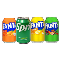 可口可乐 德国进口 芬达多种口味体验装330ml*4真果汁芬达
