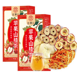 江萃 苹果山楂茶40包（无冰糖）花果茶