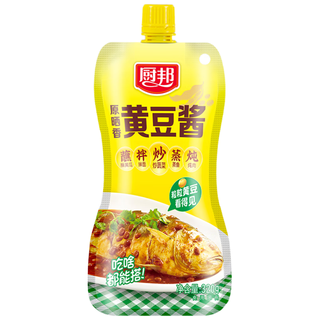 厨邦 原晒香黄豆酱 320g 挤挤装