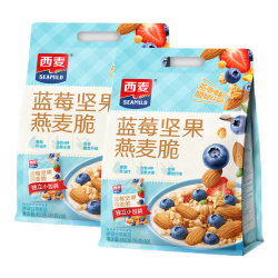 西麦 多种水果燕麦脆 450g+45g×3袋
