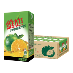 维他奶 维他小青柠复合果汁饮料 250ml*24盒