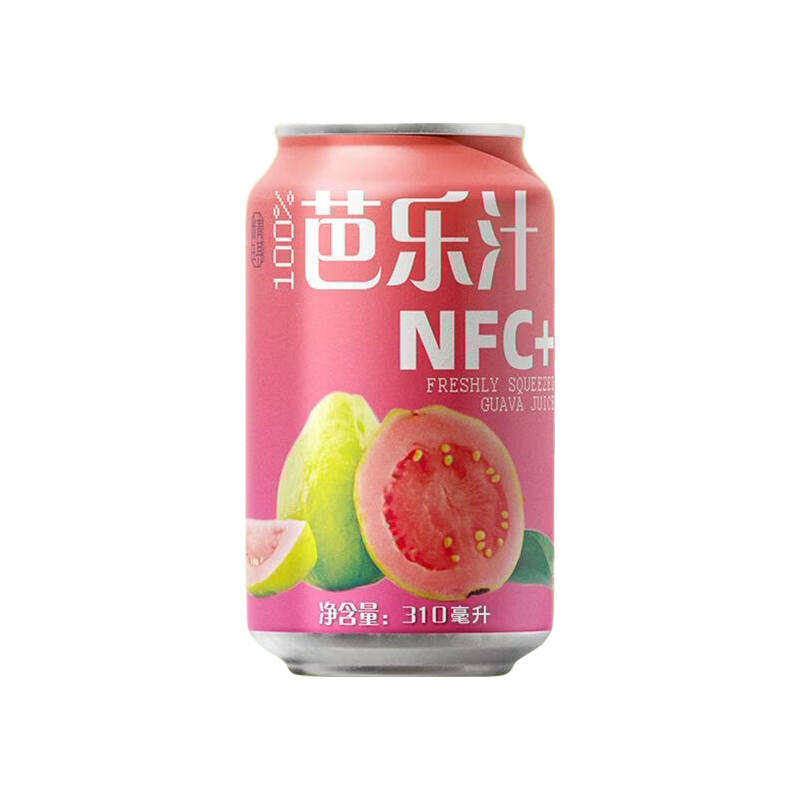 万般宜 100%红心芭乐汁 NFC果蔬汁 310ml*8