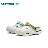 热风 H62M26610 厚底包头拖 42码 男士凉鞋