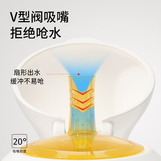 爱贝尔 PPSU翻盖三合一学饮杯 300ml 彩虹色