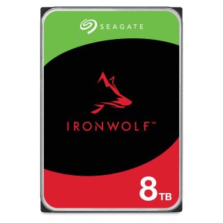 希捷 IronWolf 8 TB 内置硬盘 NAS 硬盘，3.5 英寸，5400 rpm