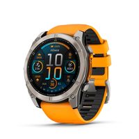 GARMIN 佳明 Fenix8 飞耐时8 户外运动腕表智能手表51mm跑步潜水探险 防水蓝牙通话 户外GPS腕表 橙