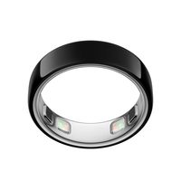 Oura Ring 5 – 黑色 – 尺码 11 – 世界上最小的智能戒指 – 睡眠、活动、女性、人工智能顾问、1 周电池寿命、前尺寸,兼容 Android 和 iOS