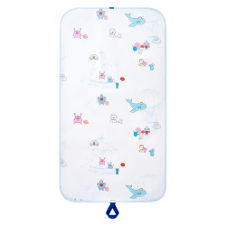 babycare 婴儿凉席宝宝透气吸汗婴儿床冰皮席儿童水洗HappyChild120*65CM
