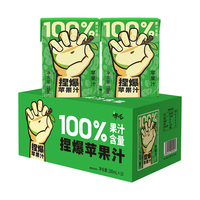 哪吒 100%苹果汁 200ml*24盒