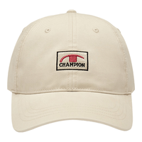 Champion 经典Logo刺绣棒球帽 白色