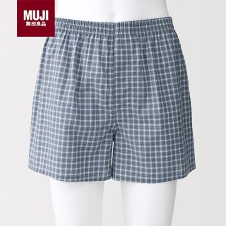 無印良品 MUJI 莱赛尔 男士平角内裤