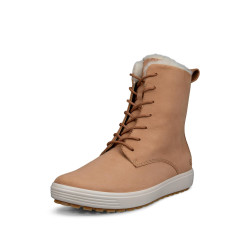 ecco 女士柔酷7号 Soft 7 靴子 羊绒色 38 EU