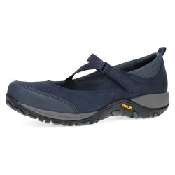 dansko Primrose 防水户外玛丽珍女士运动鞋 – 舒适、透气的步行鞋带足弓支撑 – 防滑橡胶外底, 海军蓝