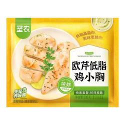 圣农 欧芹鸡小胸 水煎鸡排 低脂高蛋白 鸡小胸肉 欧芹鸡小胸300g*6包+赠脆皮炸鸡100g