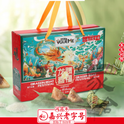 食怀 冯昌年龙腾粽子礼盒 600g 6口味