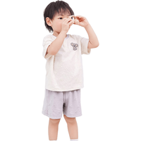 ibaby 小蘑菇系列 短袖短裤套装 乖巧考拉 90码