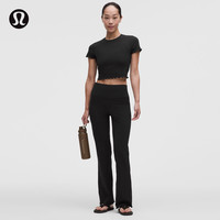 lululemon Align女士运动喇叭裤 黑色 S LW5JHRA