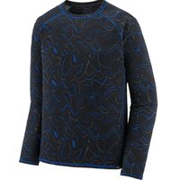 Patagonia 男式 M 码 Mw 圆领运动衫, 小电流:无尽蓝色