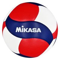 MIKASA V200W-USA 聚氨酯皮革 室内比赛训练排球 红色/白色/蓝色